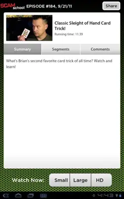 Revision3 android App screenshot 2